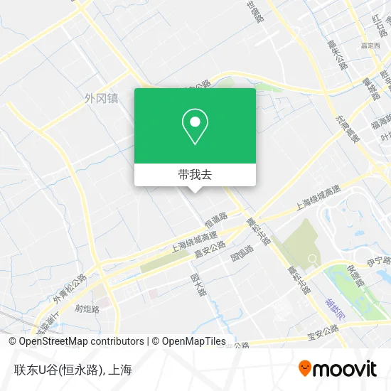 联东U谷(恒永路)地图