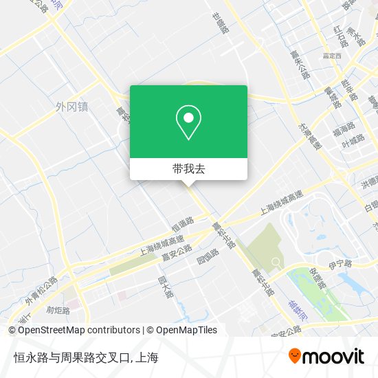 恒永路与周果路交叉口地图