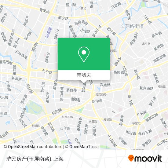 沪民房产(玉屏南路)地图