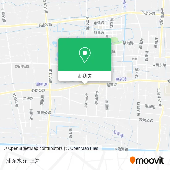 浦东水务地图