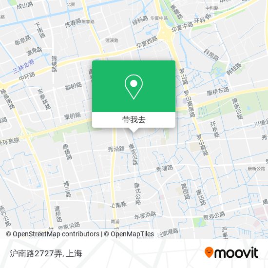 沪南路2727弄地图