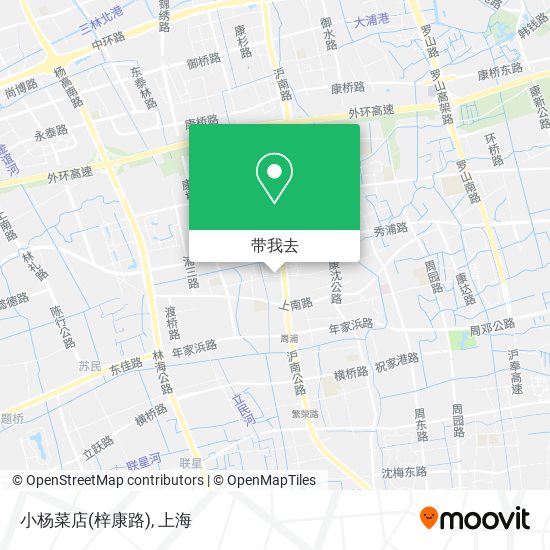 小杨菜店(梓康路)地图