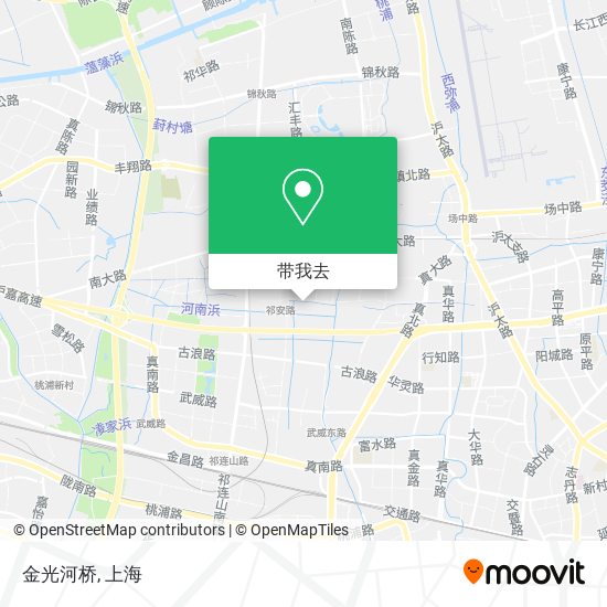 金光河桥地图