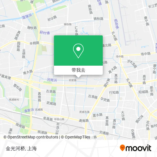 金光河桥地图