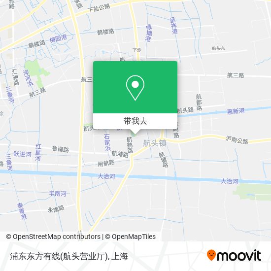 浦东东方有线(航头营业厅)地图