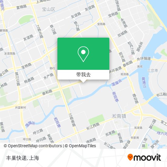 丰巢快递地图