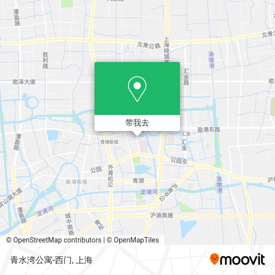 青水湾公寓-西门地图