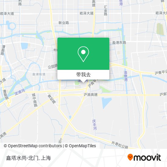 鑫塔水尚-北门地图