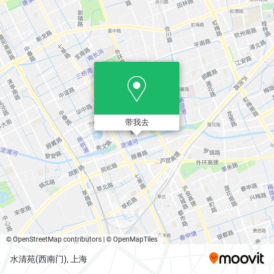 水清苑(西南门)地图