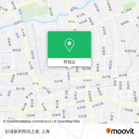 彭浦新村阳光之家地图