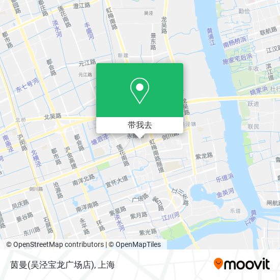 茵曼(吴泾宝龙广场店)地图