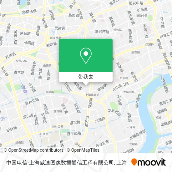 中国电信-上海威迪图像数据通信工程有限公司地图