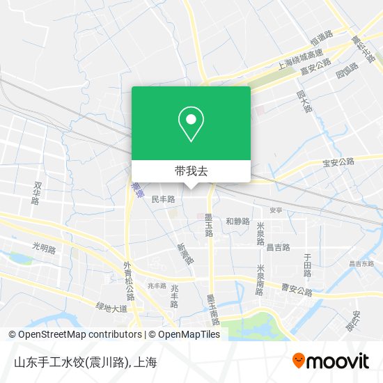 山东手工水饺(震川路)地图