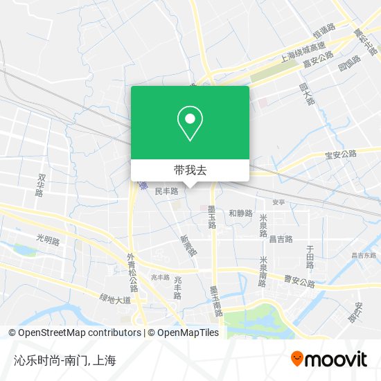 沁乐时尚-南门地图