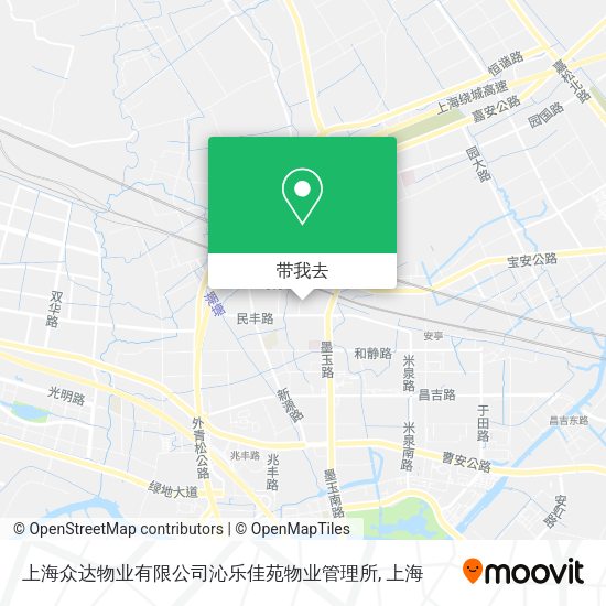 上海众达物业有限公司沁乐佳苑物业管理所地图