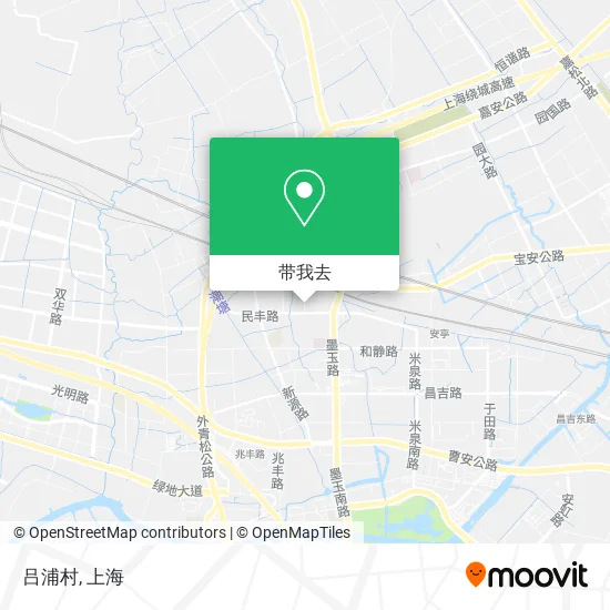 吕浦村地图