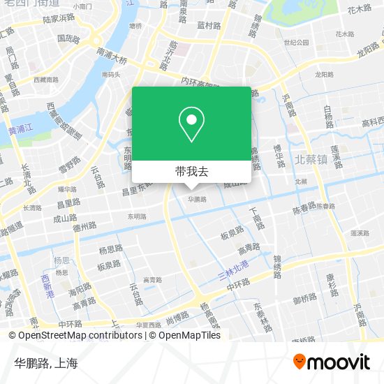 华鹏路地图