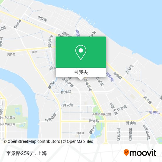 季景路259弄地图