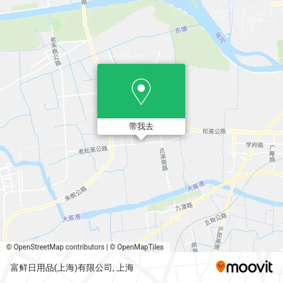 富鲜日用品(上海)有限公司地图