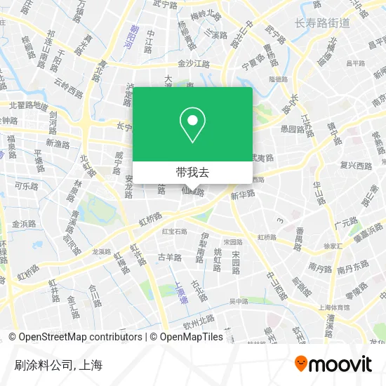 刷涂料公司地图