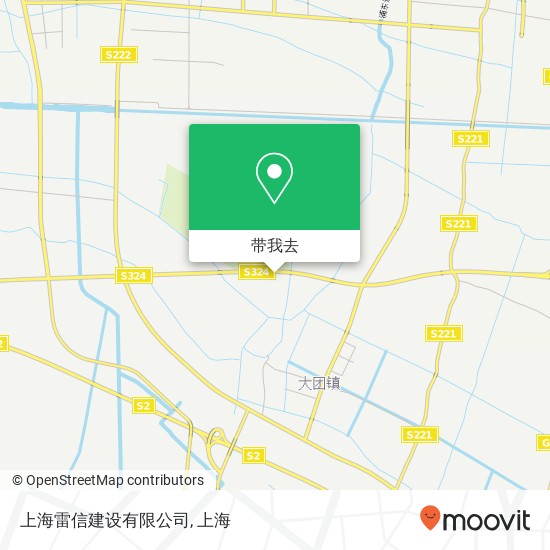 上海雷信建设有限公司地图