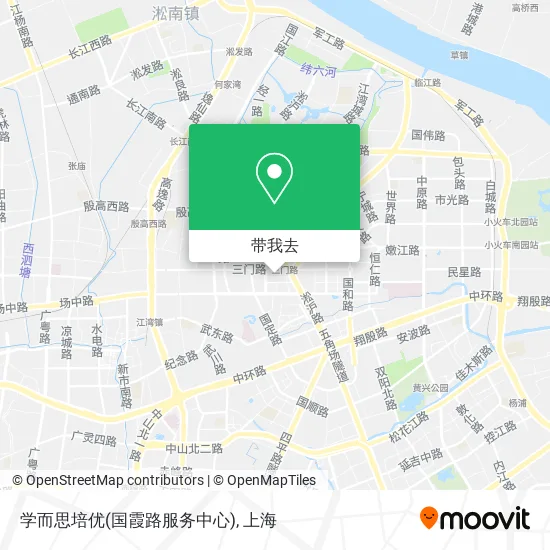 学而思培优(国霞路服务中心)地图