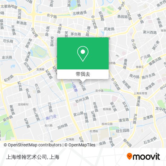 上海维翰艺术公司地图