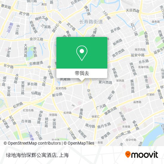 绿地海怡琛辉公寓酒店地图