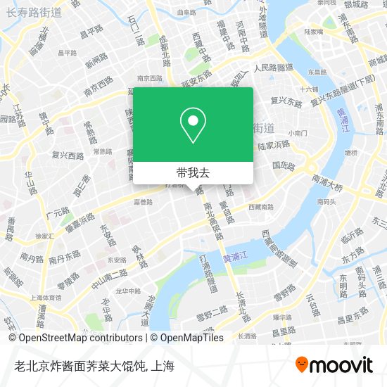 老北京炸酱面荠菜大馄饨地图