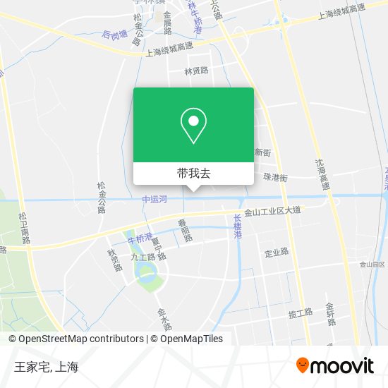 王家宅地图