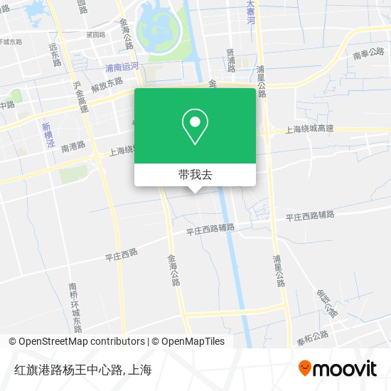 红旗港路杨王中心路地图