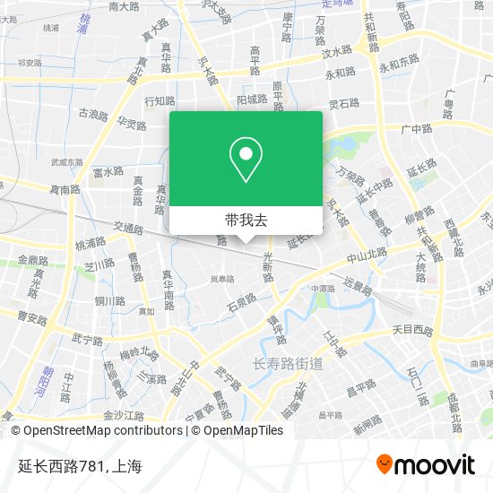 延长西路781地图