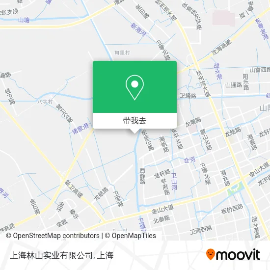 上海林山实业有限公司地图