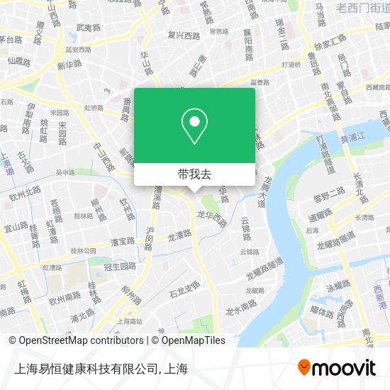 上海易恒健康科技有限公司地图