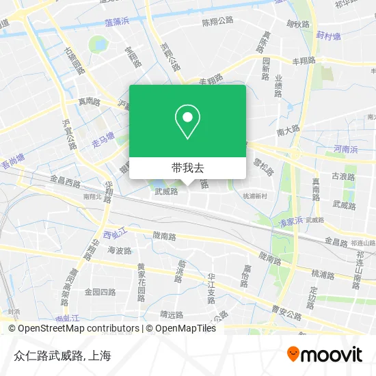 众仁路武威路地图