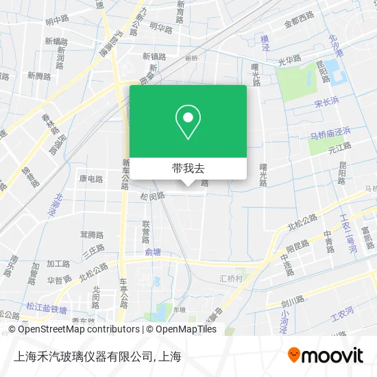 上海禾汽玻璃仪器有限公司地图