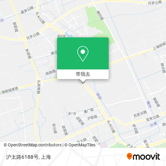 沪太路6188号地图