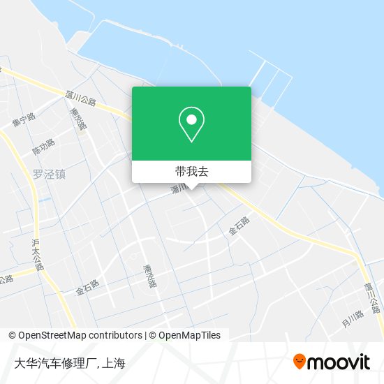 大华汽车修理厂地图