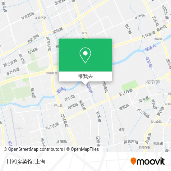 川湘乡菜馆地图