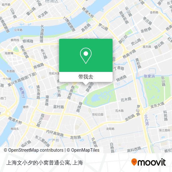 上海文小夕的小窝普通公寓地图