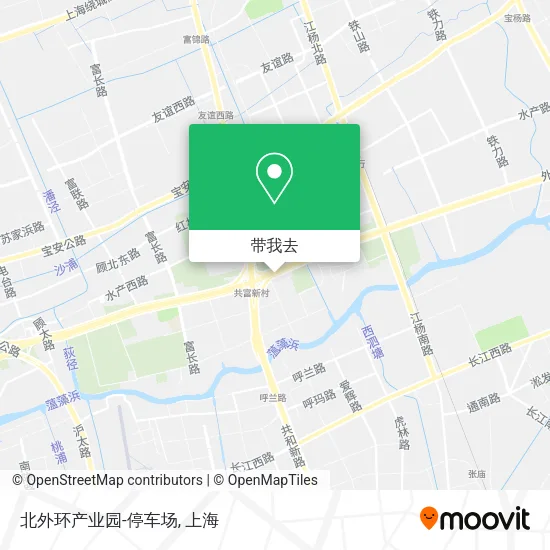 北外环产业园-停车场地图