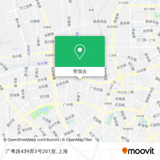 广粤路439弄3号201室地图