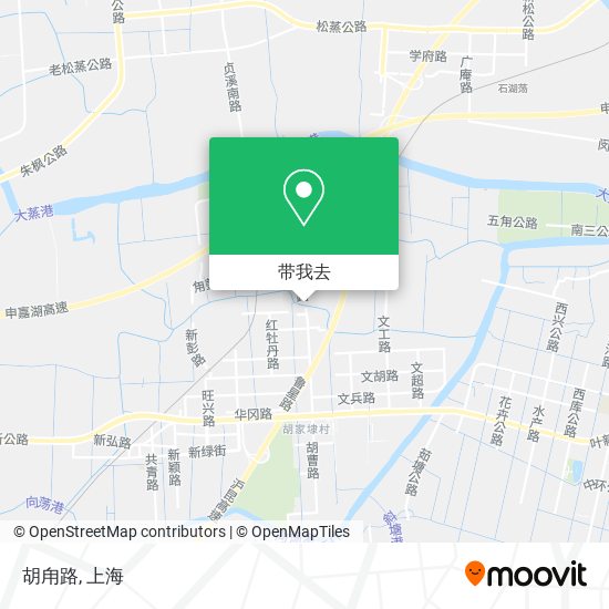 胡甪路地图