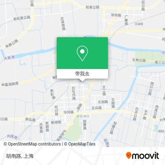 胡甪路地图