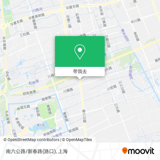 南六公路/新春路(路口)地图