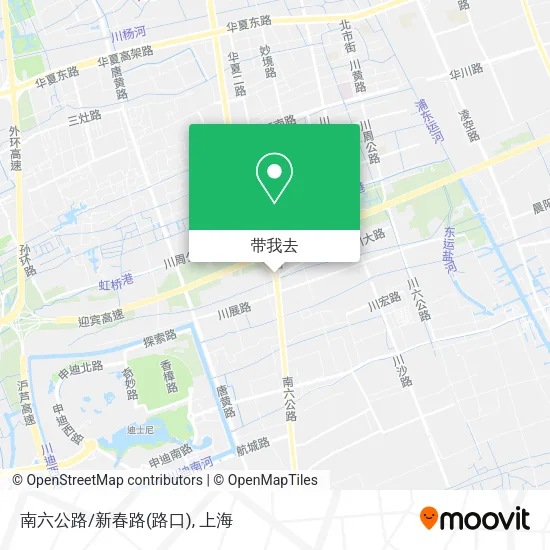 南六公路/新春路(路口)地图