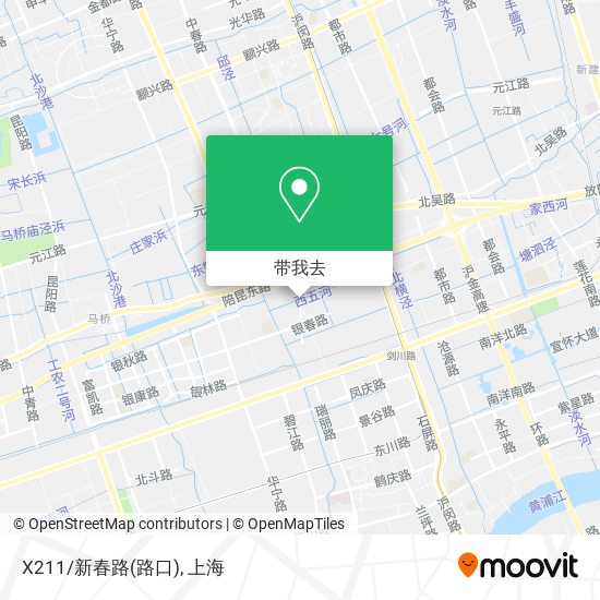 X211/新春路(路口)地图