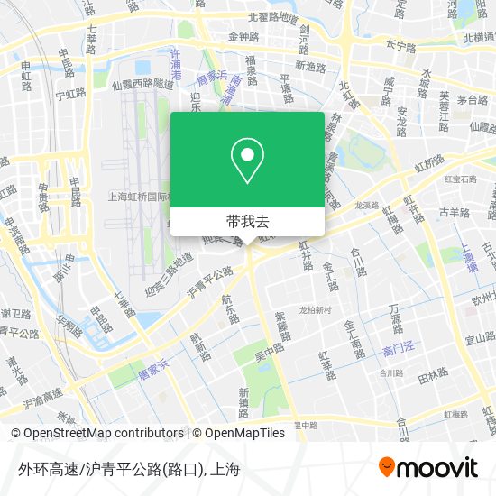 外环高速/沪青平公路(路口)地图