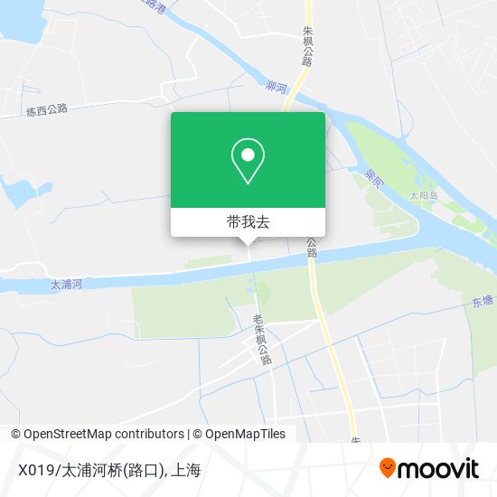 X019/太浦河桥(路口)地图