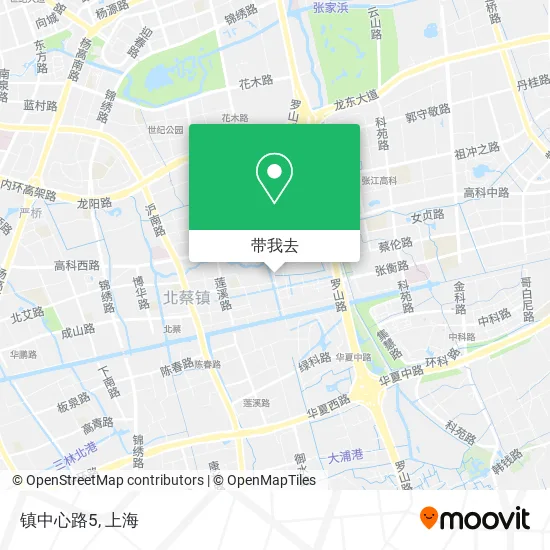 镇中心路5地图
